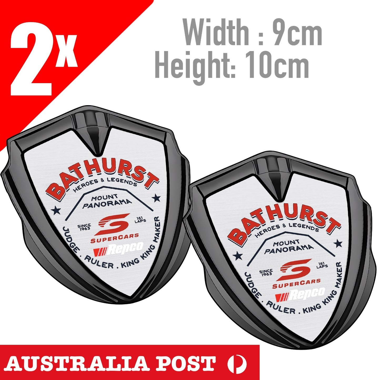 Bathurst  Mount PANORAMA Logo - REPCO Garage Logo Decal Stickers