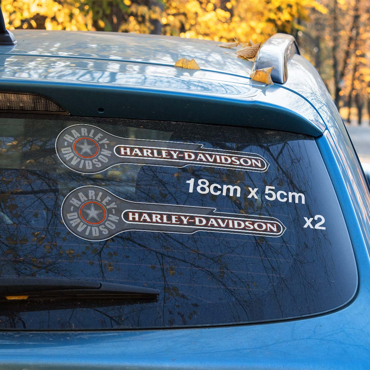 Harley Davidson Motorcycle Helmet, Gas Tank Stickers