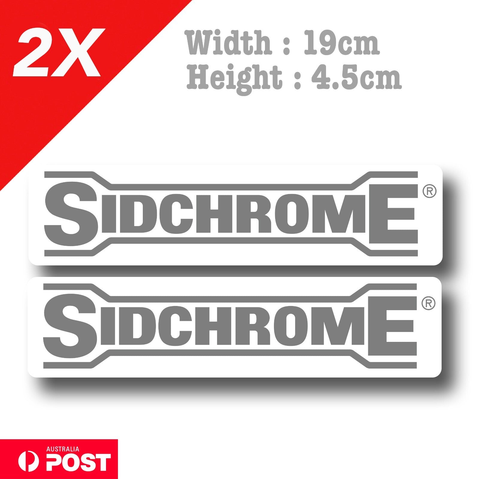 Sidchrome Tools Logo , Toolbox Fridge Bar Handyman Decal Sticker