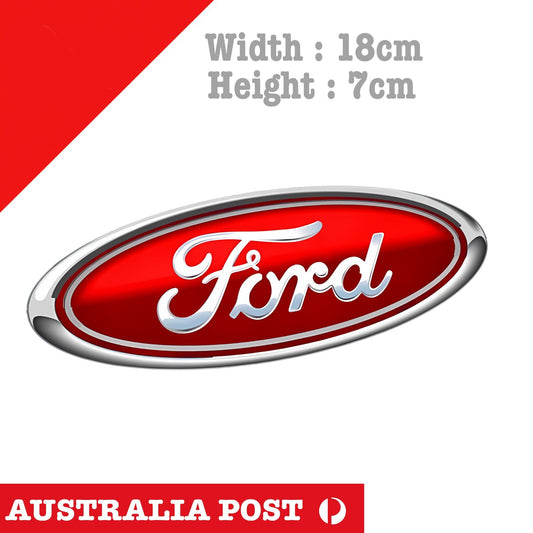 Ford Logo,  Red, Ford Falcon , Focus logo Decal Stickers