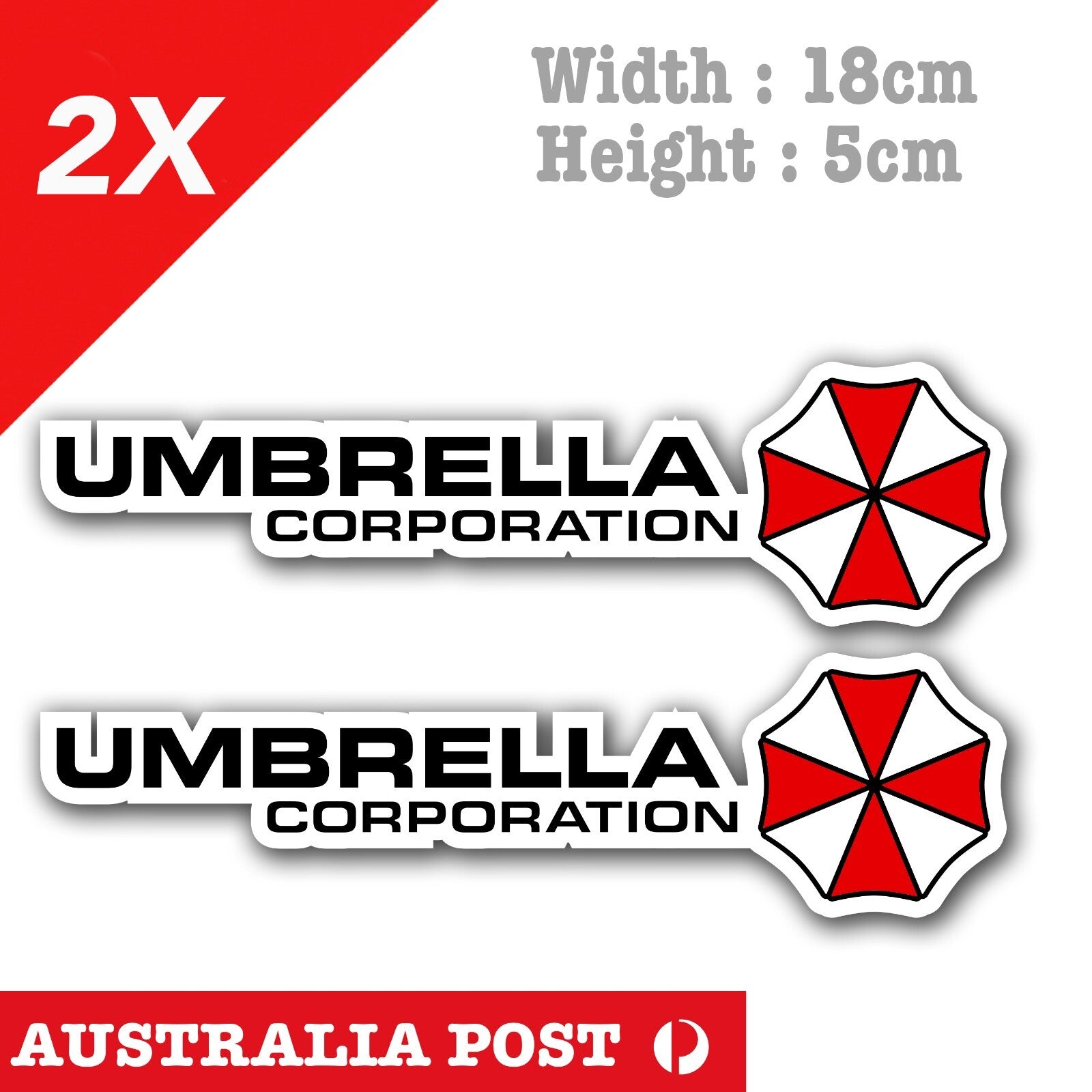 Resident Evil, UMBRELLA CORPORATION BIOHAZARD Resident Evil Car  Stickers
