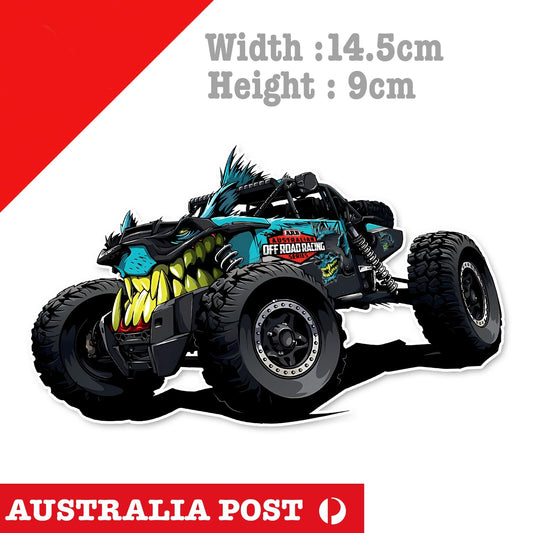 ARB Australian Off Road Racing Monster Car Logo, Hilux 4X4 Off Road Race Sticker