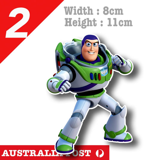 Disney Pixar , Toy Story Buzz Lightyear  Space Ranger Stickers