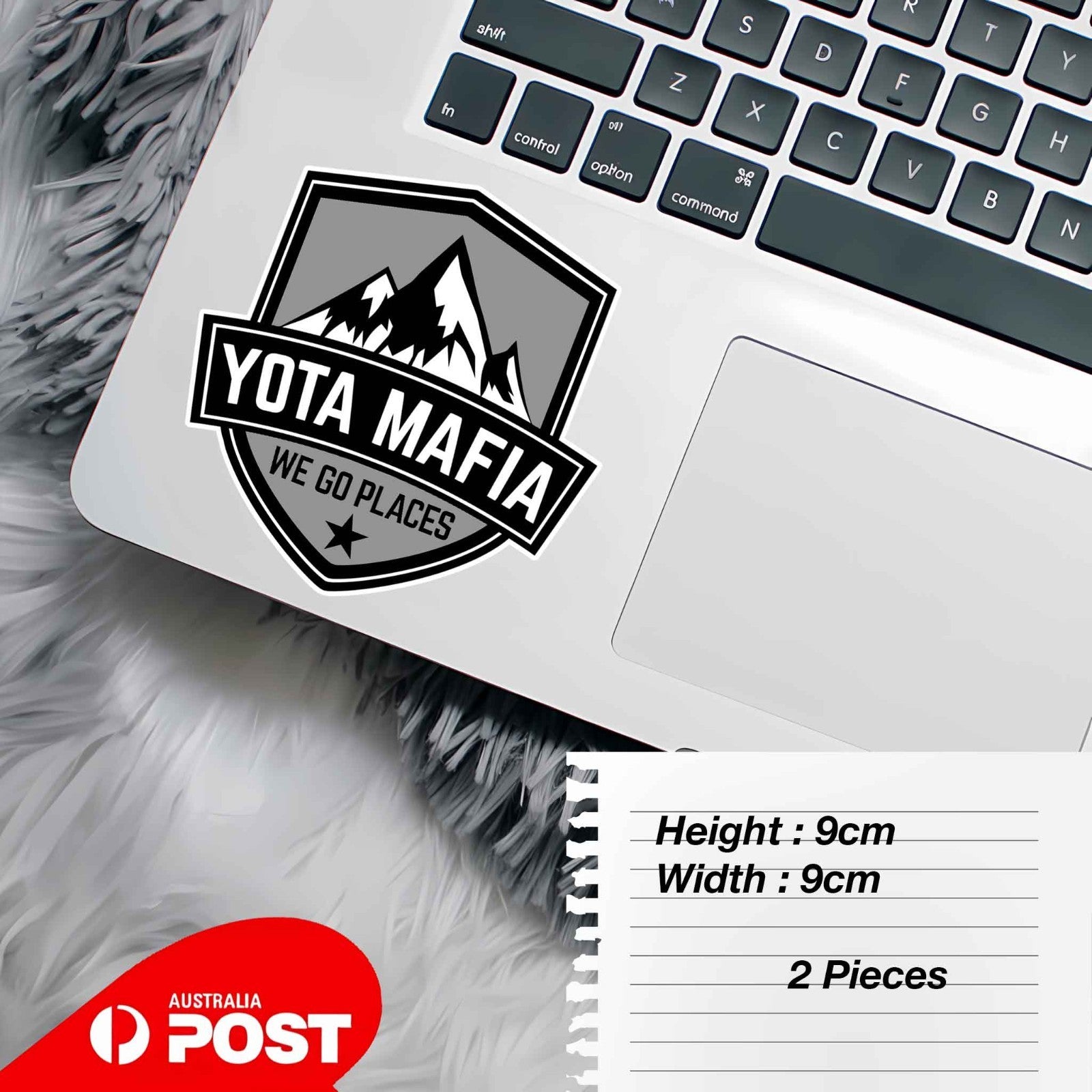 TOYOTA We Go Places, YOTA MAFIA , 4x4 Truck Ute, 4Runner Stickers