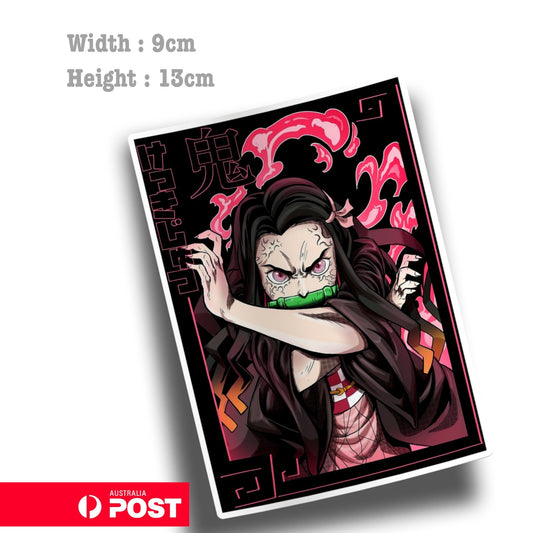 Demon Slayer Nezuko Kamado JDM  Decal Sticker