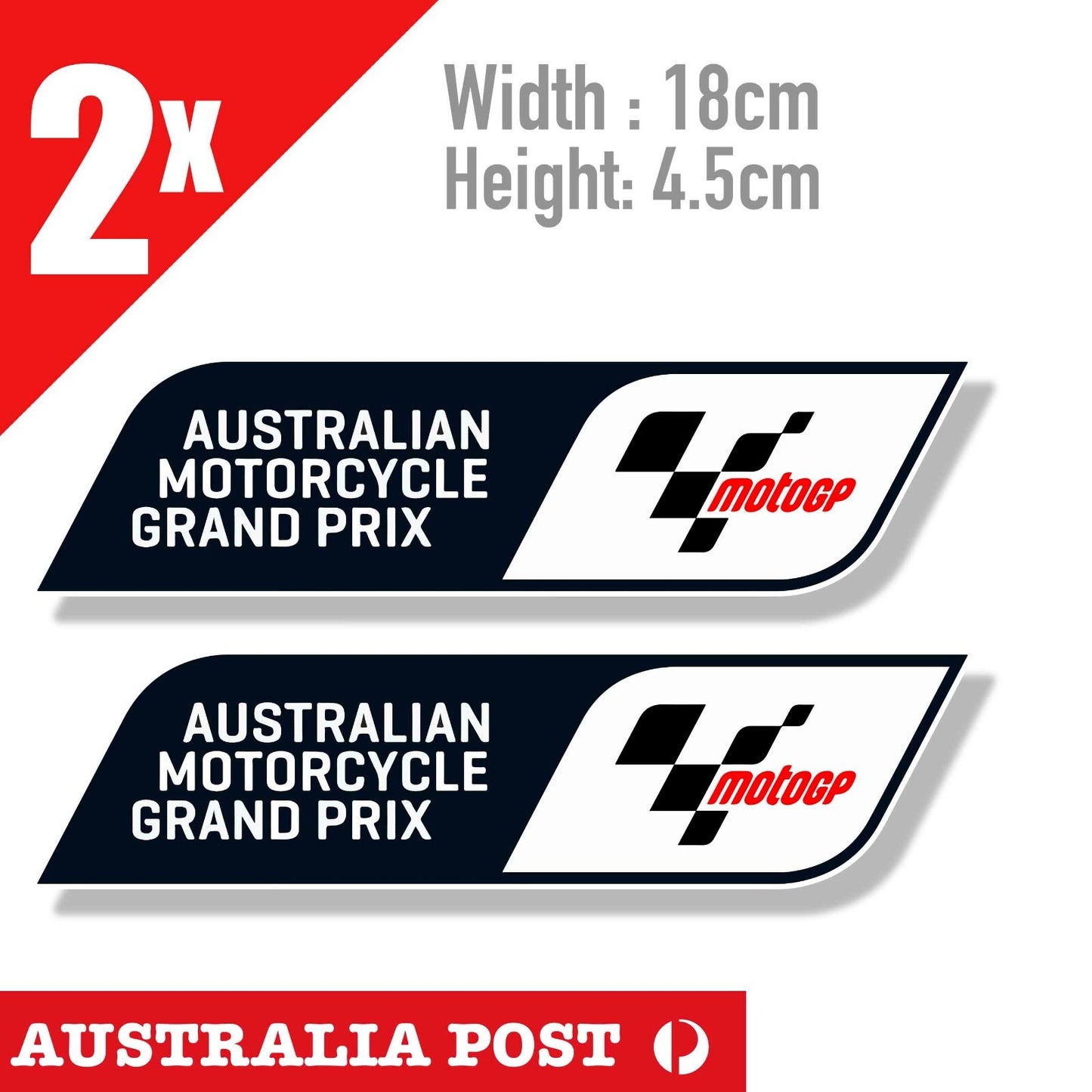 Australian Motorcycle Grand Prix MotoGP 1Decal Stickers