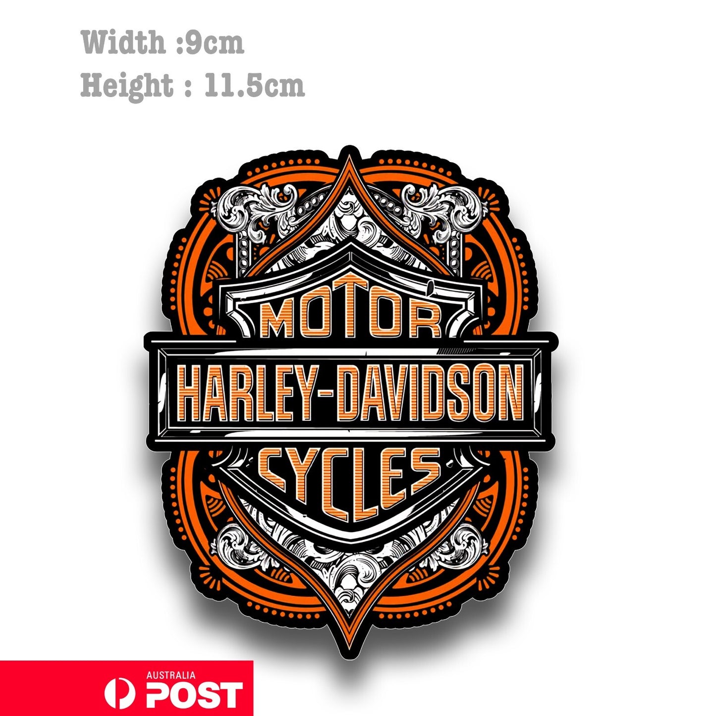 Harley Davidson Motorcycle Logo  inyl  Sticker