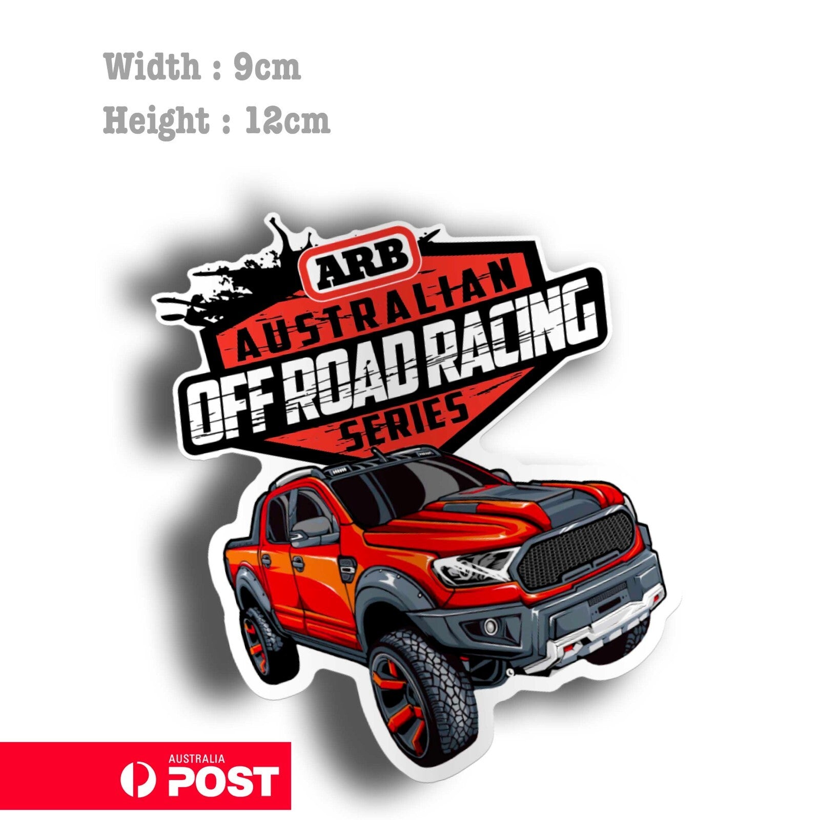 ARB Australian Off Road Racing Ford Raptor Red  Sticker 