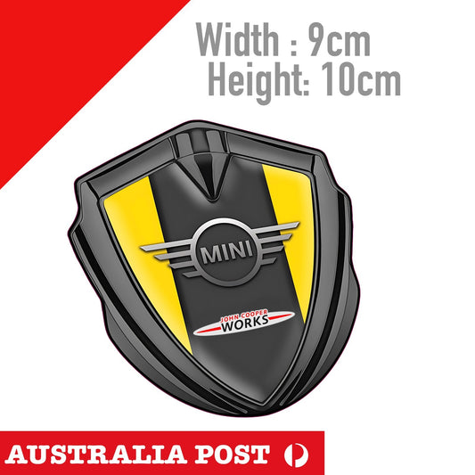 MINI COOPER JOHN COOPER WORKS Dark Badge Sticker