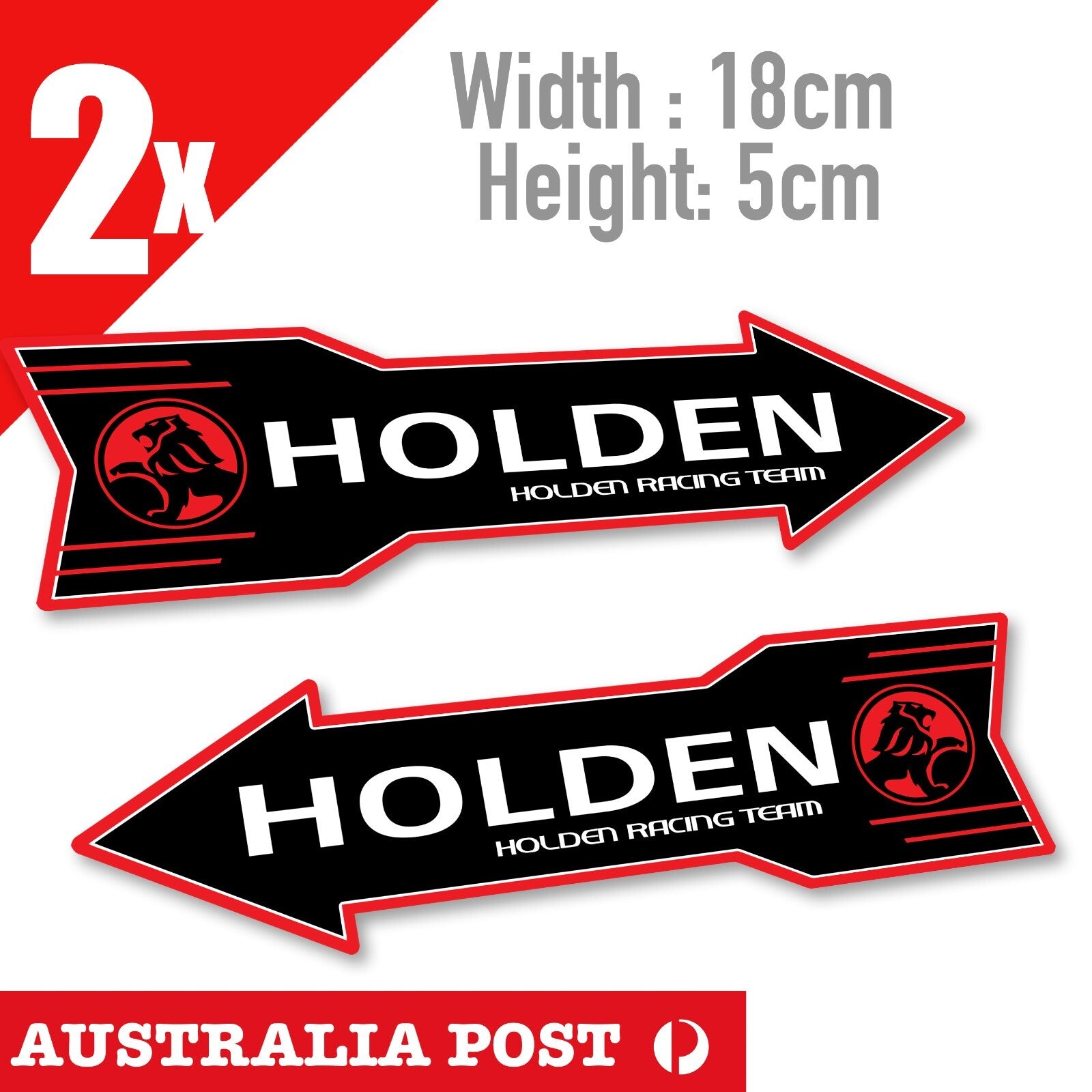 Holden Racing Team Racing Arrow, Laptop , Car  Vinyl  Stickers