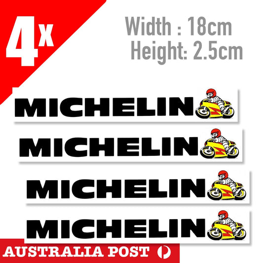 MICHELIN Man Tyre  Vintage Laptop , Car  Decal banner Sticker