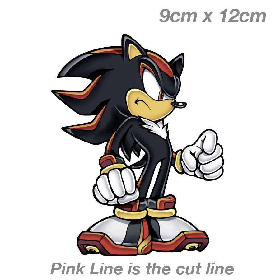 Sonic The Head hog Shadow Laptop , Car  Vinyl  Sticker 