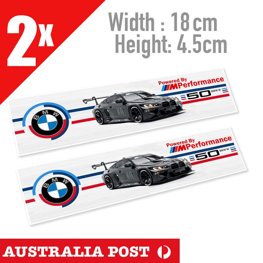 BMW M Sport Racing Banner,BMW M3 G81 Competition Banner Stickers