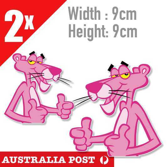 Pink Panther Thumbs Up Funny Stickers