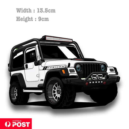 Jeep Robicon Off Road 4WD 4X4  Sticker