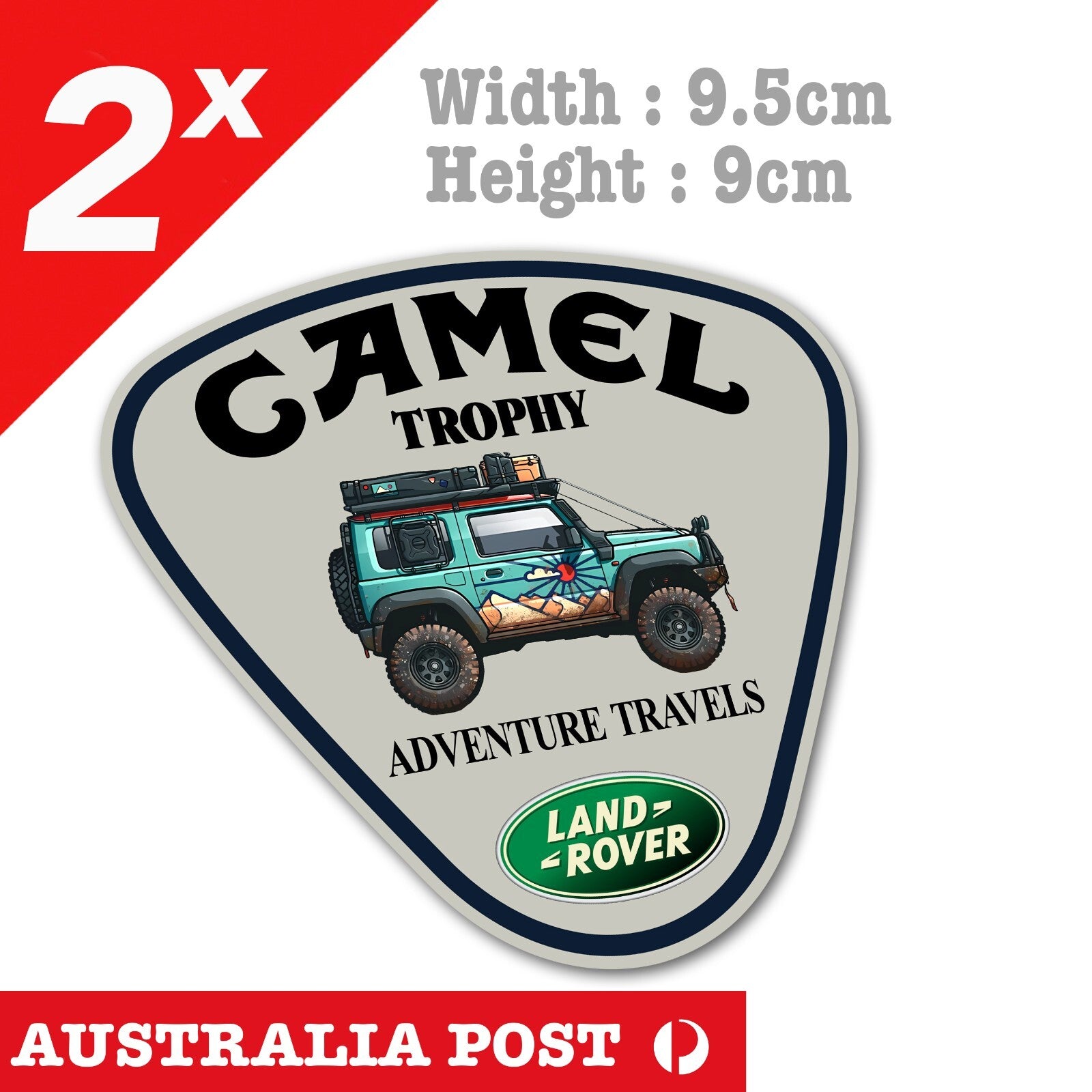 Land Rover , Camel Trophy Logo , Land Rover Defender 110 Stickers