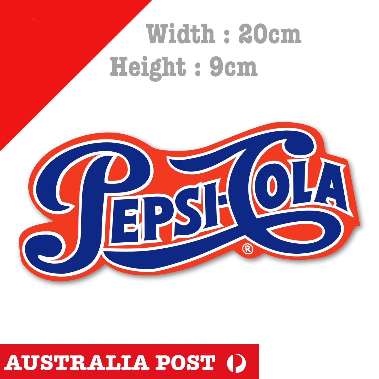 Pepsi Vintage Logo Old Retro  Sticker