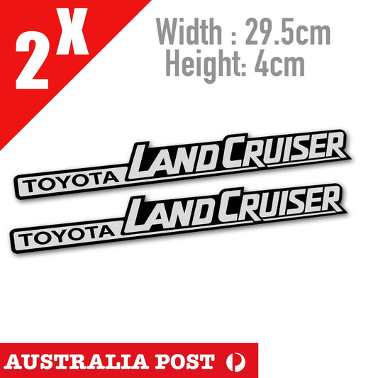 Toyota Land Cruiser Logo , 4WD, 4x4 Off Road. Hilux Toyota Logo Decal Stickers