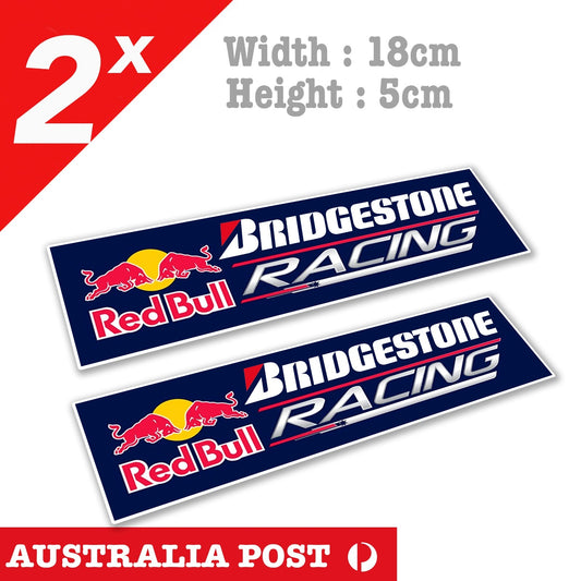 Bridgestone Racing Banner, Red Bull Racing Bridgestone Tyres Banner  Stickers