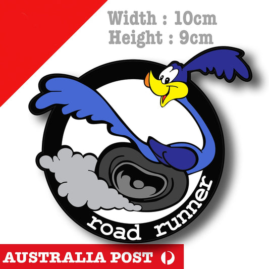 Road Runner Logo  Laptop , Car  Decal Sticker 
