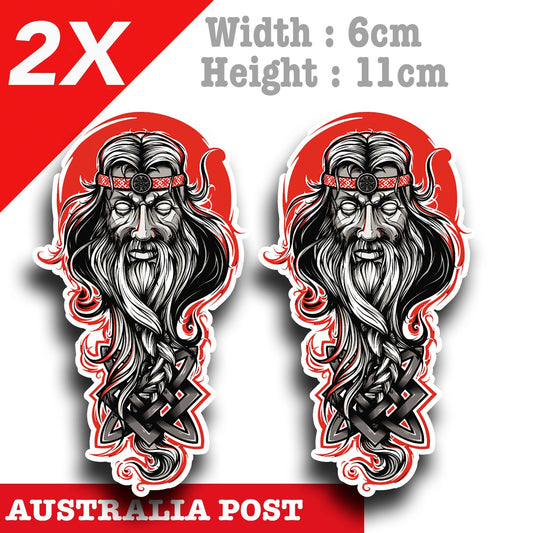 Odin Viking Savage  Warrior, Odin Viking Sticker