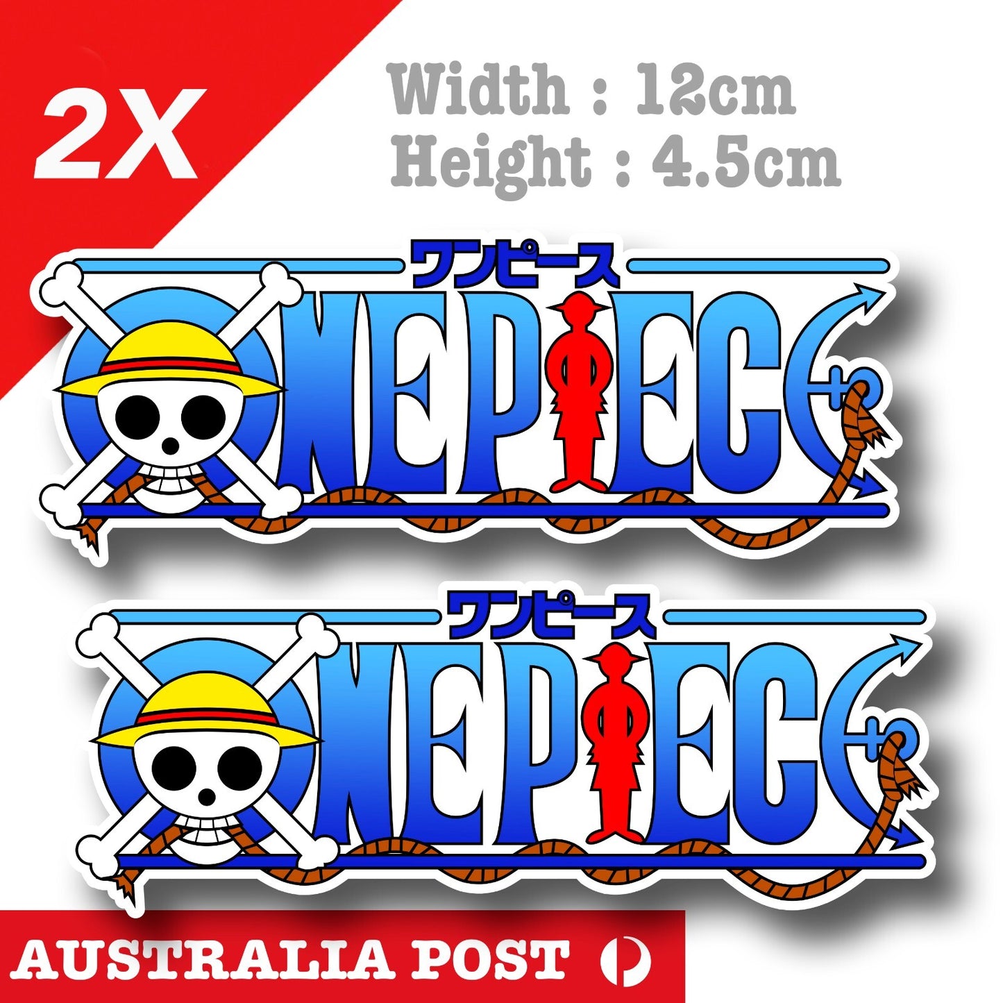 One Piece Monkey D. Luffy  Laptop , Car Stickers