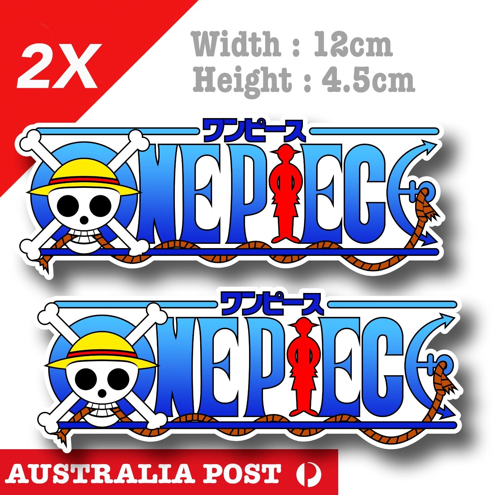 One Piece Monkey D. Luffy  Laptop , Car Stickers