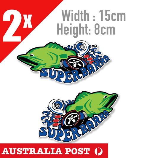 Super Barra, Classic GT-HO Ford WX XY Falcon Super Roo Decal Sticker