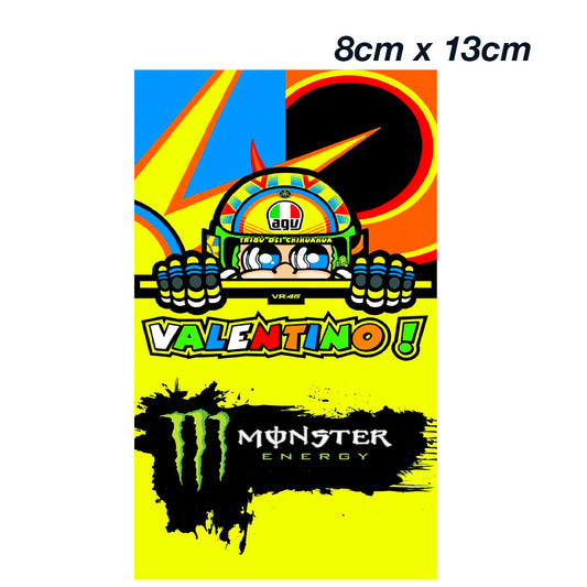 Valentino The Doctor 46 AGV Monster Energy Drink  Sticker 