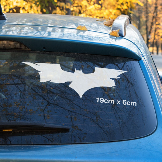 Broken Batman logo the dark knight night hunter  Car Sticker 