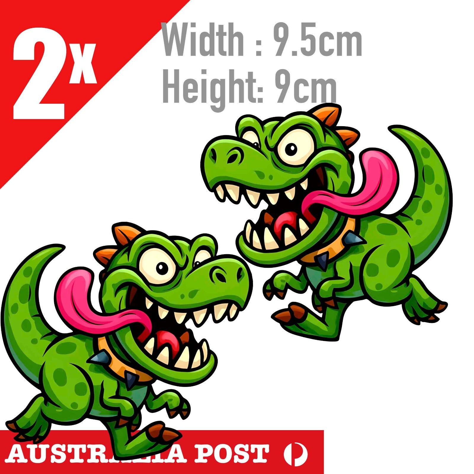 Cute Dinosaur , Funny Cartoon Stickers