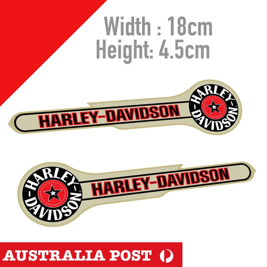 Harley Davidson Motorcycle Bike Stickers Decal , Fuel Tank, Helmet Stickers