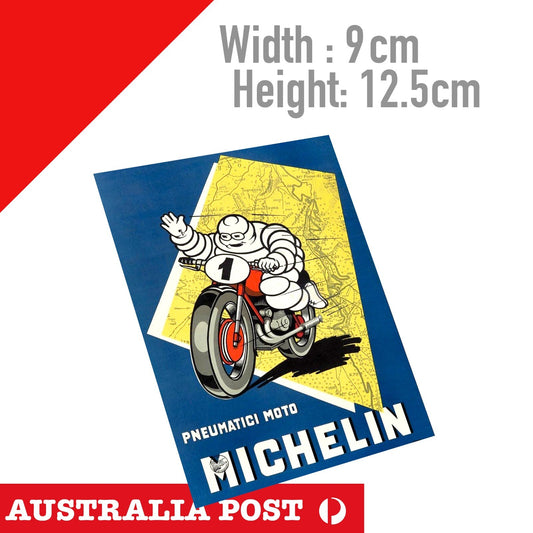 MICHELIN Man Tyre, Vintage, Damaged, Old Style Sticker