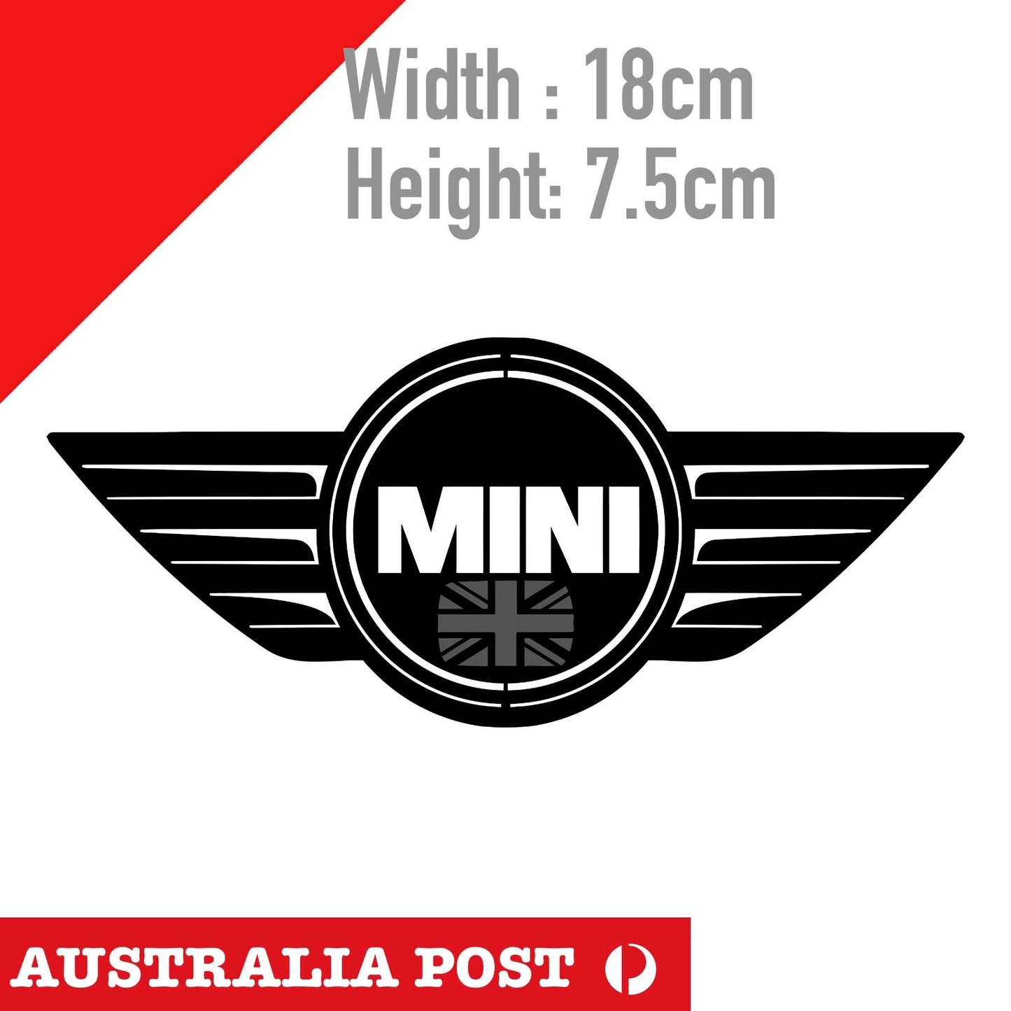 Mini Cooper Logo JDM Car  Sticker