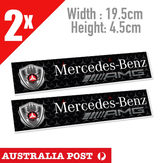MERCEDES BENZ AMG Banner Sign Logo Sticker, Car  Logo  Stickers