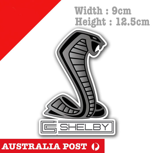 Ford Mustang Shelby Cobra GT500 Logo  Decal Sticker
