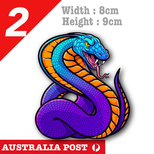 KING Cobra Snake, Animal Sricker