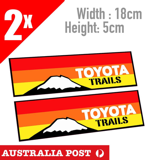Toyota  TRD Trails Banner Laptop , Car  Decal Sticker