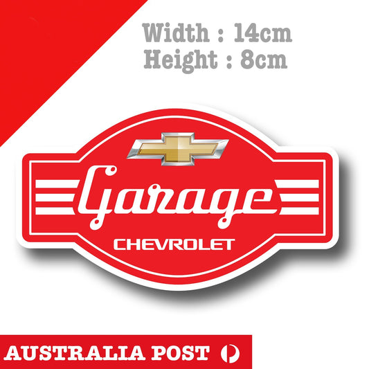 Chevrolet Garage Logo Vinyl  Sticker