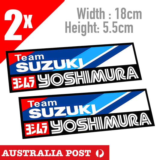 TEAM SUZIKI YOSHIMURA Motorcycle Decal Sticker Graphic Set Vinyl