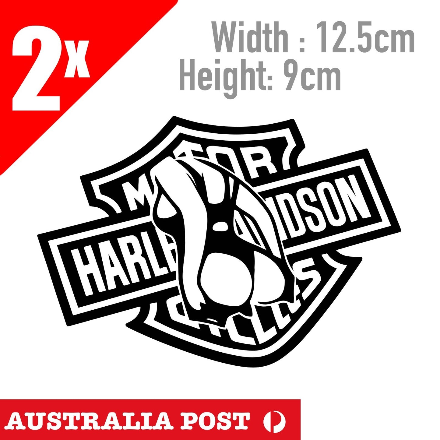 Harley Davidson Sexy Pin Up Girl Logo Decal Stickers