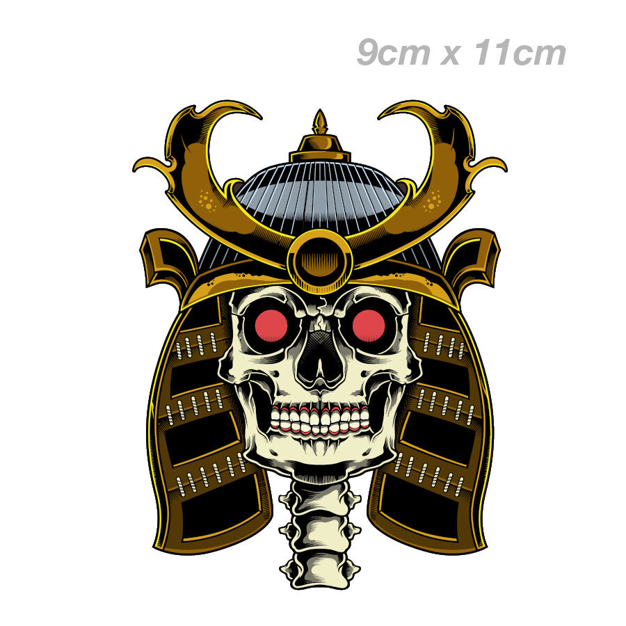 Skull Samurai  Laptop , Car  Decal Sticker 