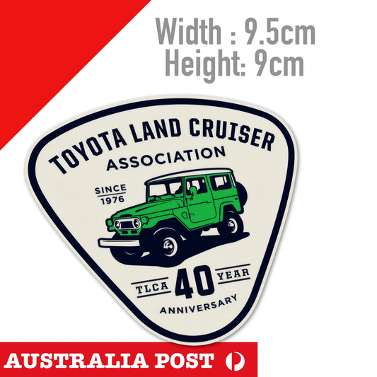 TOYOTA Land Cruiser Association, Hilux 4x4 Truck Ute, 4Runner  Sticker