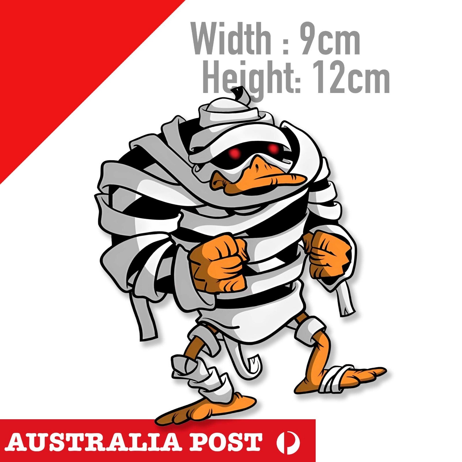 Bugs Bunny Daffy Duck as MUMMY -  Looney Tunes Funny  Decal Sticker