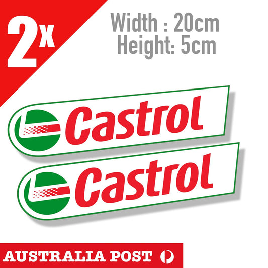 CASTROL OIL Stickers