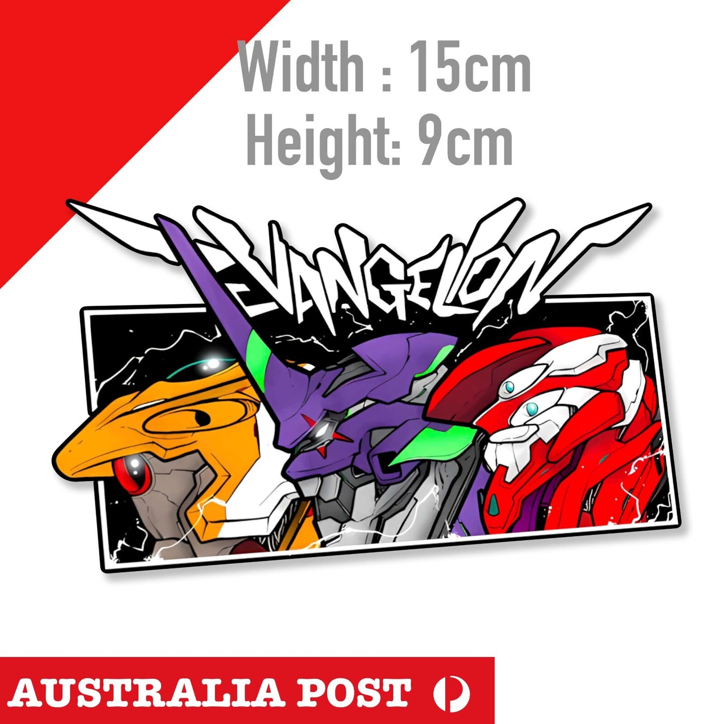 Neon Genesis Evangelion JDM Sticker