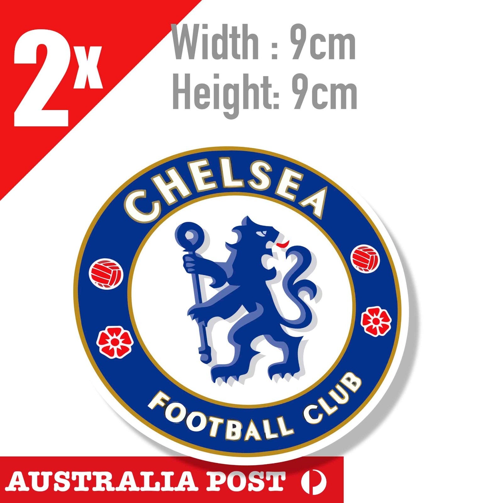 CHELSEA FC Premier League Sticker Decal Vinyl Car Wall Sticker