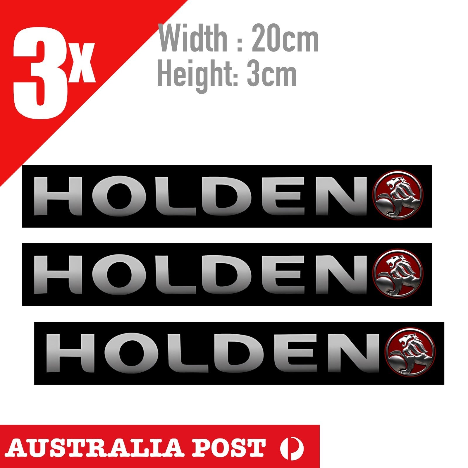HOLDEN Banner logo emblem vinyl Stickers