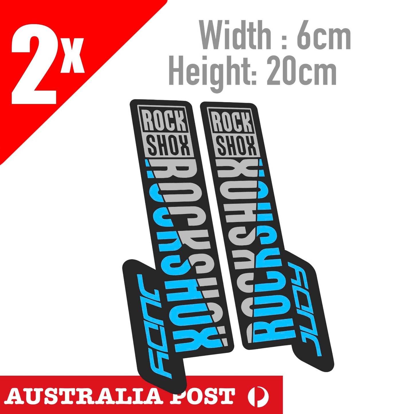 ROCKSHOX RECON FRONT FORK Vinyl Decal Bike Cycling Biycle MTB MX Sticker