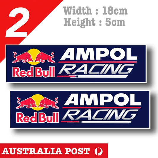 Red Bull AMPOL Racing , Red BULL AMPOL Racing Badge Stickers